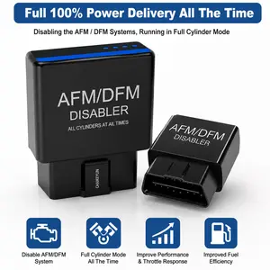 AFM/DFM Disabler, Plug-and-Play Active Fuel Management Disabler Compatible with Chevy/Silverado/Tahoe/Avalanche/Cadillac/Escalade/GMC/Sierra/Yukon, for V6 & V8 GM Motors 4.3L 5.3L 6.0L 6.2L