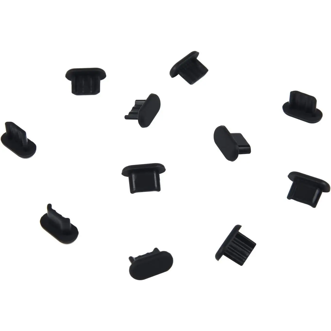25 PCS Micro USB Dust Plug, Silicone Anti Dust Plug for Micro USB Port, Micro USB Cap Port Cover Anti Dust Protector