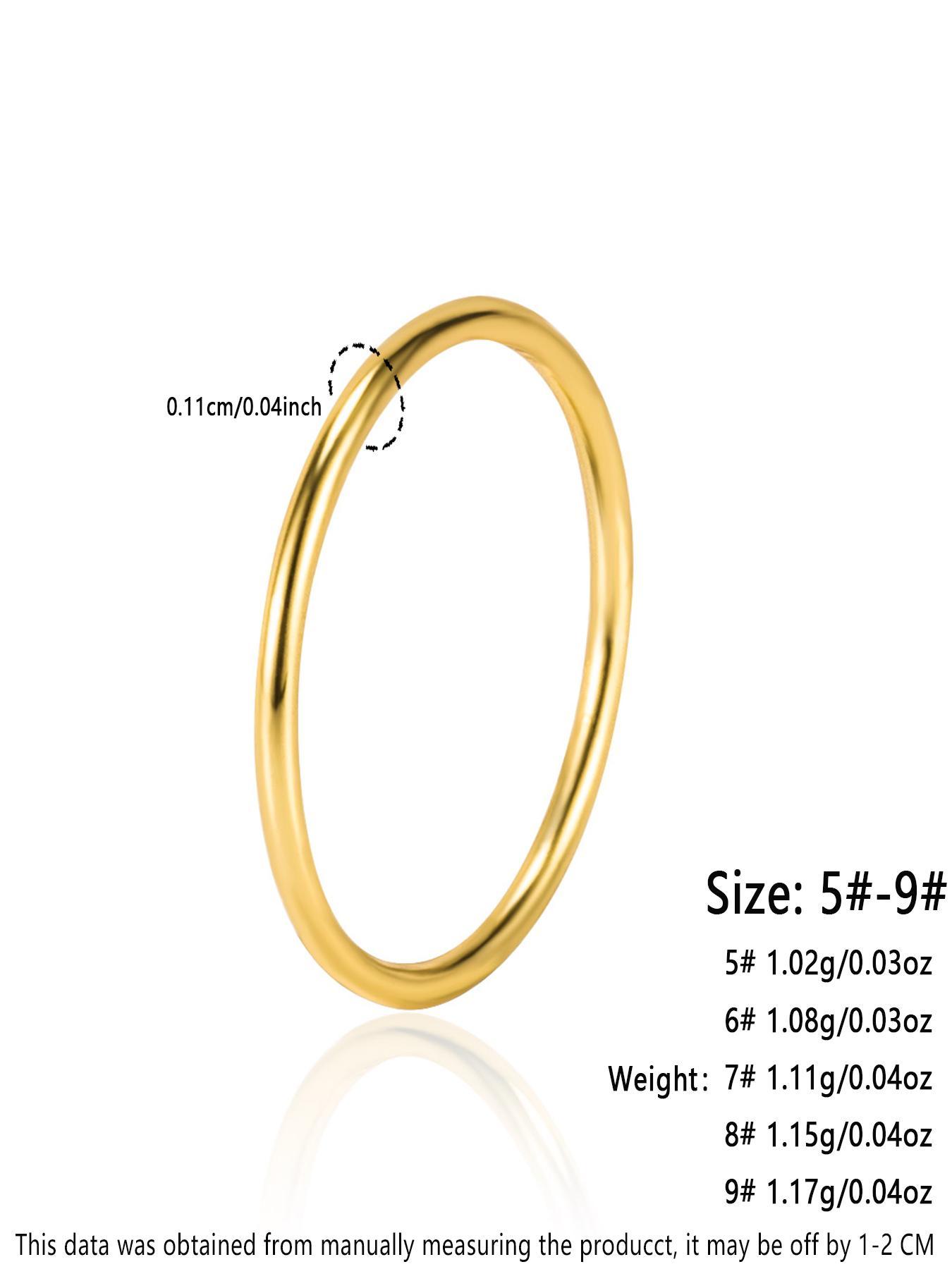 S925 Sterling Silver Simple Plain Ring, Fashion Accessories for Women & Girls, Trendy All-match & Exquisite Jewelry for Birthday Gift, Dainty Ring, Band Rings, Elegant Ring