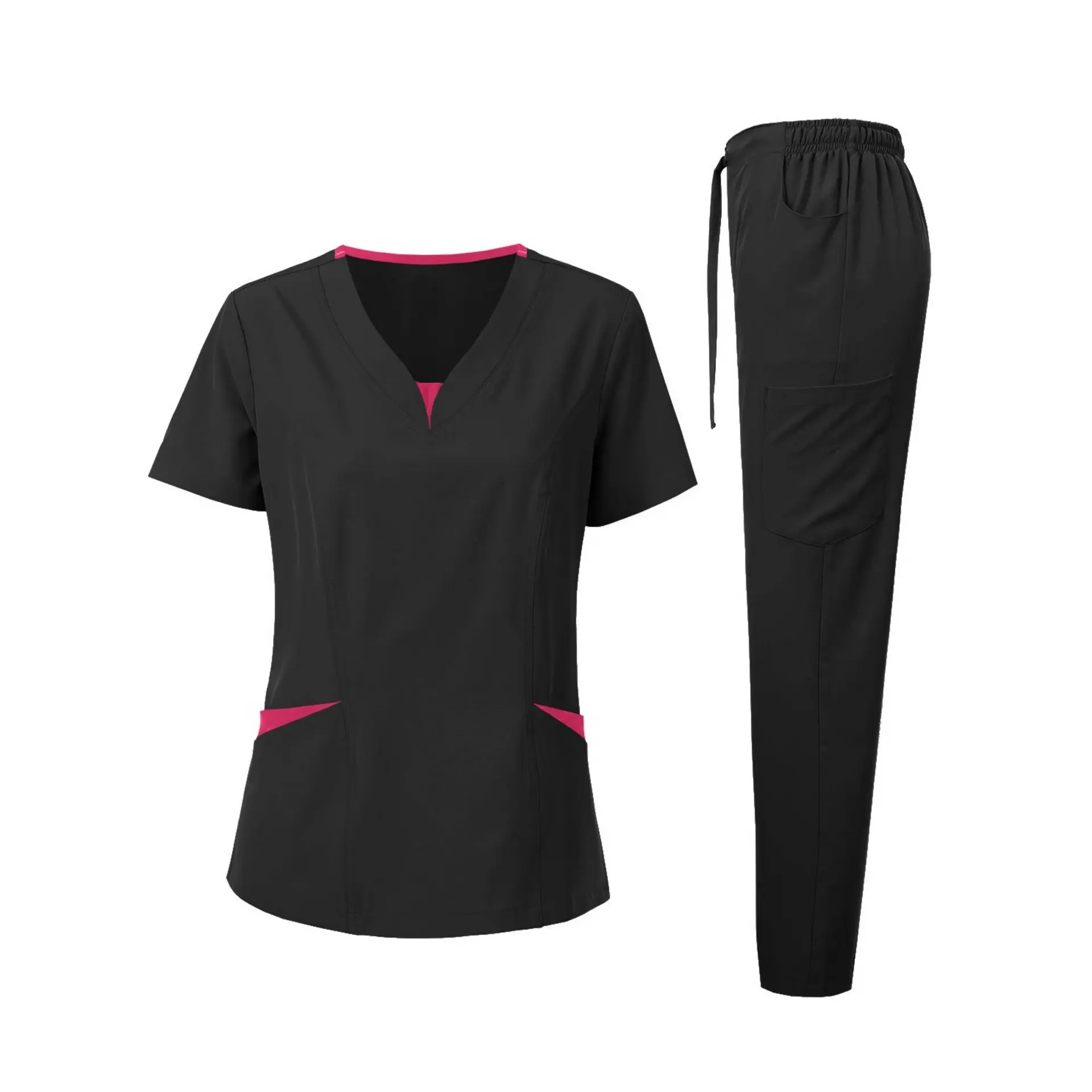 QROperating room scrub suit, nurse uniform, hospital nursing uniform, women's dental work uniform, scrub suit