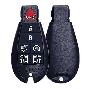 Fob Replacement Compatible for Chrysler Town and Country Dodge Grand Caravan 2008-2020 Car Entry Control M3N5WY783X IYZ-C01C