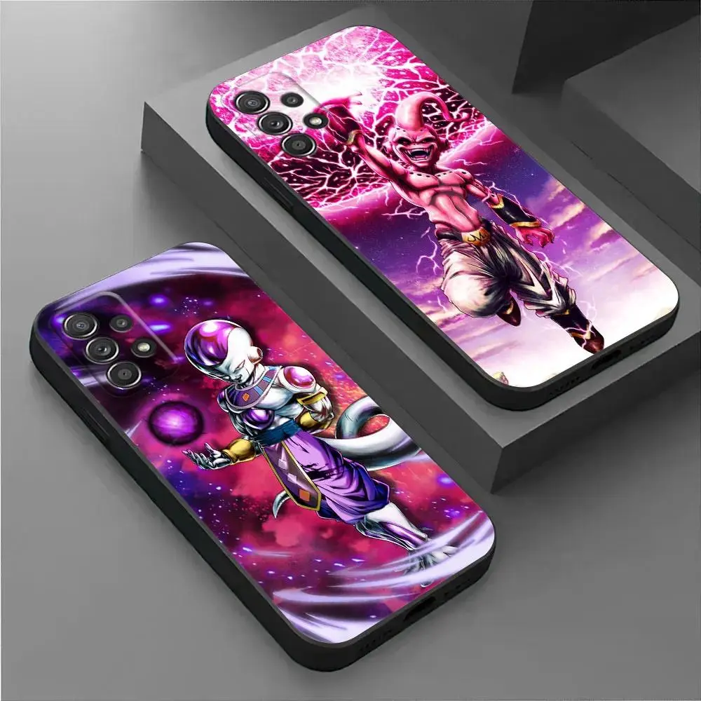 Dragons Balls Anime Phone Cover For Samsung S26 S25 S24 S23 S22 S21 Ultra Plus FE Frieza Majin Buu Case