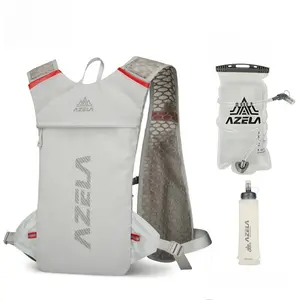 Lightweight Trail Running Hydration Vest, Reflective Hydration Backpack, Emergency Whistle, Marathon Cycling Jogging Gear