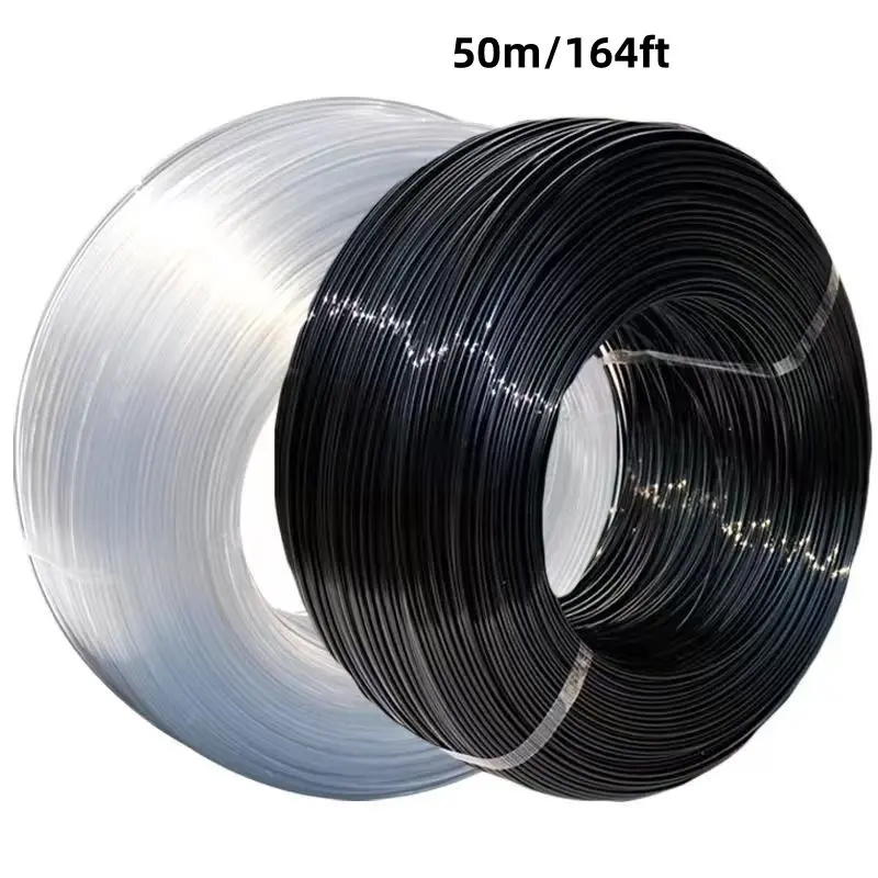 High-Strength Polypropylene Rope, 50m/164ft Clothesline, Outdoor Tent Tie-Down, Greenhouse Film Line, Durable & Rust-Free