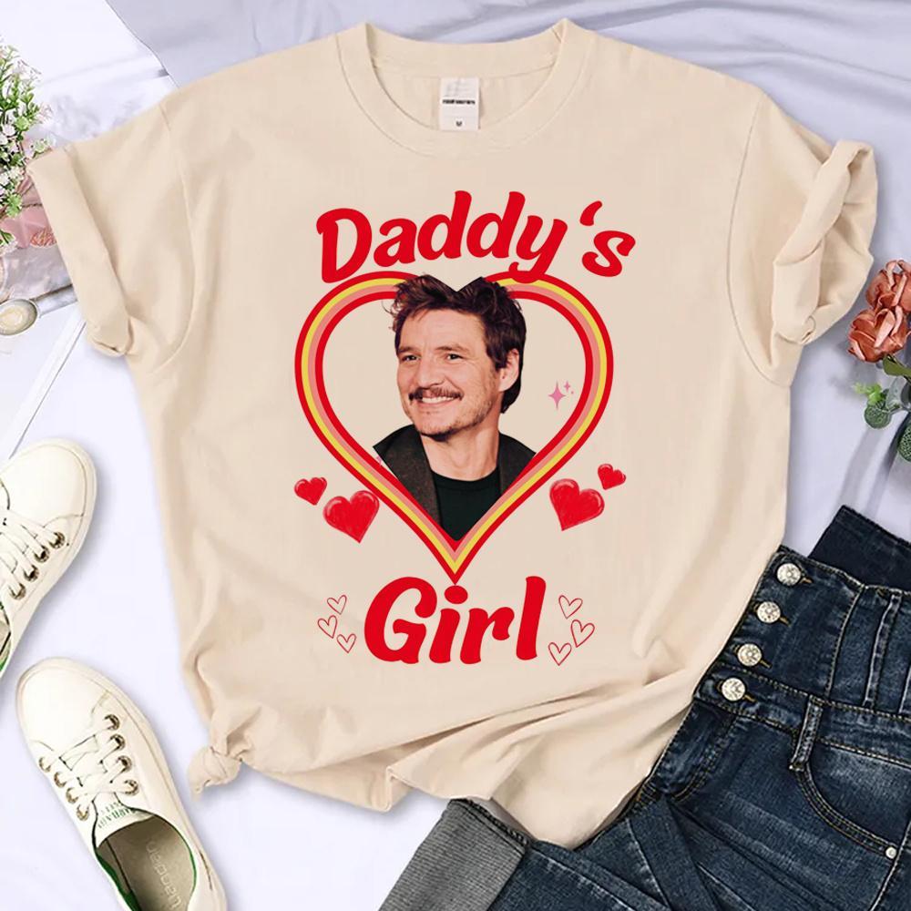 Pedro Pascal t shirt women summer anime t-shirts girl streetwear clothing