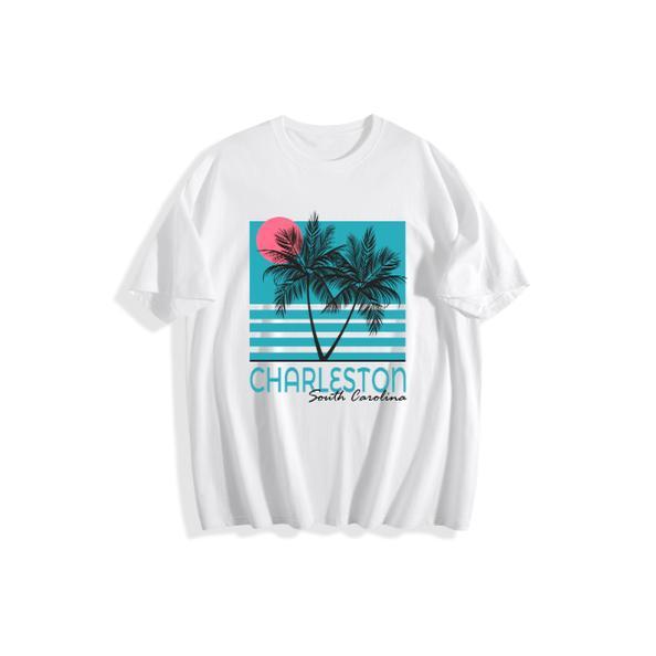 Charleston White Tia Kemp Tshirt: The Ultimate Charleston SC Summer Vibe Tee #CharlestonSC #SouthCarolina #TiaKemp #CharlestonTshirt #RetroTee #BeachVibes #SummerFashion