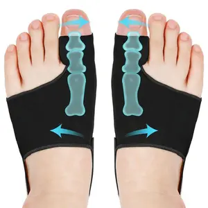 Orthopedic Bunion Corrector Tool for Women & Men - Big Toe Straightener, Hallux Valgus Splint, Comfortable Breathable Hammer Toe Separator for Day & Night Support