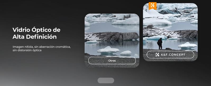 K&F CONCEPT Kit of 6 HD Filters Compatible with dji Osmo Action 6, CPL Filters ND8 ND16 ND32 ND64 Black Diffusion 1/4 Polarizer Light Reduction HD Optical Glass with Nano Multilayer Coating