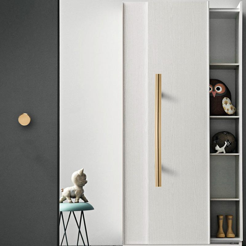 Cabinet Handle, Gold Handle with Screw, Stylish Bedroom Furniture Handle, Elegant Drawer Knob for Home Decor, Furniture Hardware, Doorknob