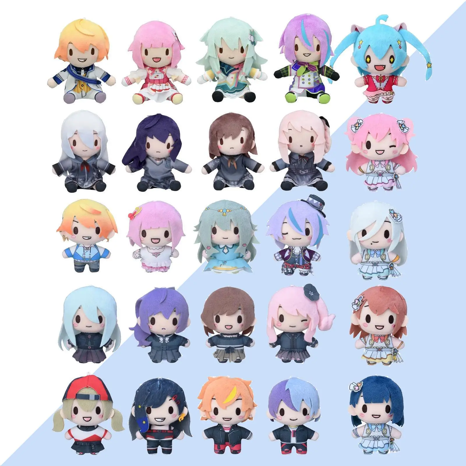2026 hot item PJSK Game Project Sekai Colorful Stage Genuine Tsukasa Rui Nene Emu Toya Akito An Kohane 25 Nightcore WS VBS Plush Keychain Toys