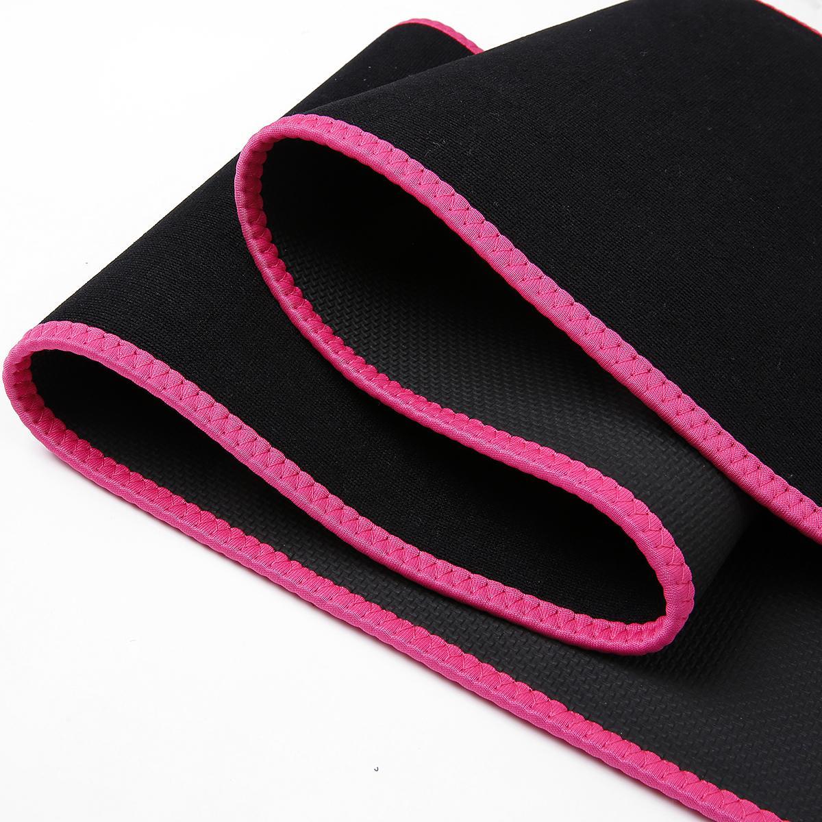 Unisex's Contrast Binding Velcro Design, Sporty Fitness Waist Trainer Waist Support Belt for Men & Women, Sports Waist Belt for Home Gym Workout