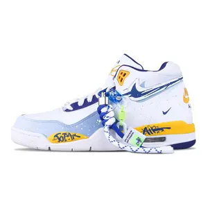 Nike Flight Legacy Custom High-Top Retro Basketball Shoes for Men and Women with Lunar New Year Dragon Pendant Verifiable, with credentials and supporting global authentication