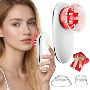 Four-In-One Multi-Functional Facial and Body Massager, Handheld Design, Adjustable Modes for Face, Neck, Shoulders, Home Massage Tool, Full Body Relaxation