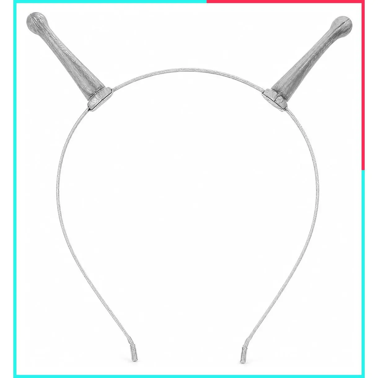 Alien Antenna Headband - Plastic Ant Horns Party Headdress, Space Theme Costume Hair Tie for Adults & Children