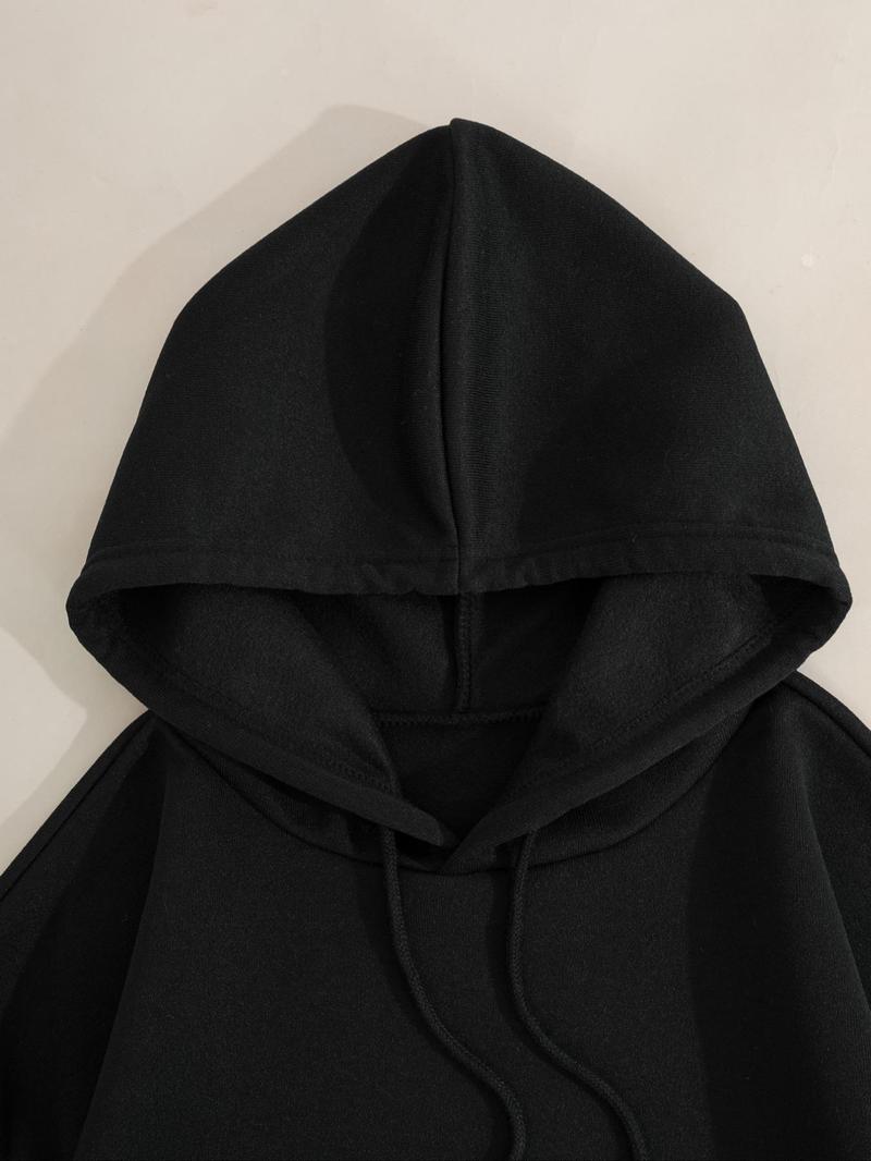 Women's Leopard Cherry & Bowknot Print Hoodie, Fashion Casual Long Sleeve Sweatshirt for Daily Wear, Women's Clothes for Fall & Winter