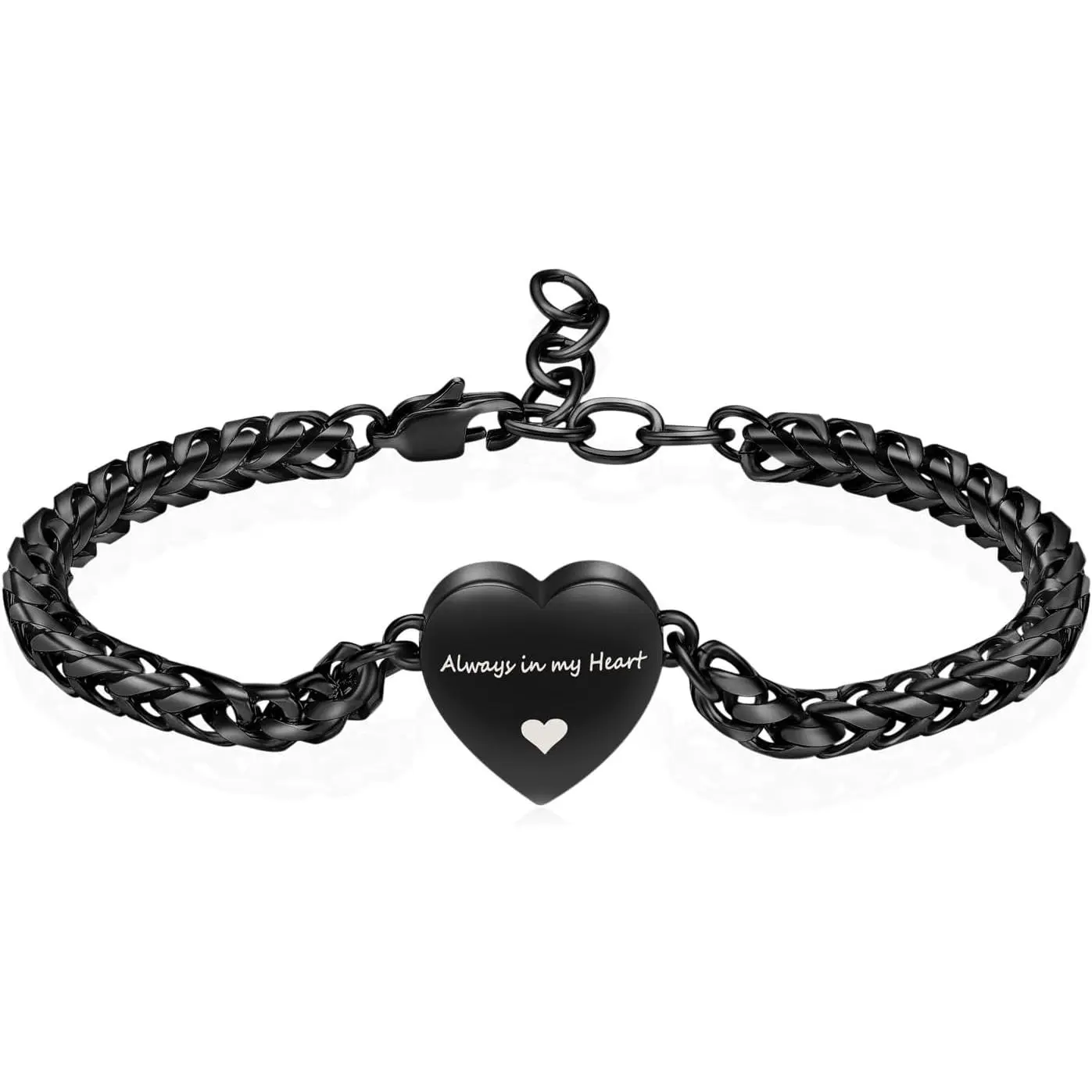 Heart Urn Bracelet for Ashes Cremation  for Women Girls