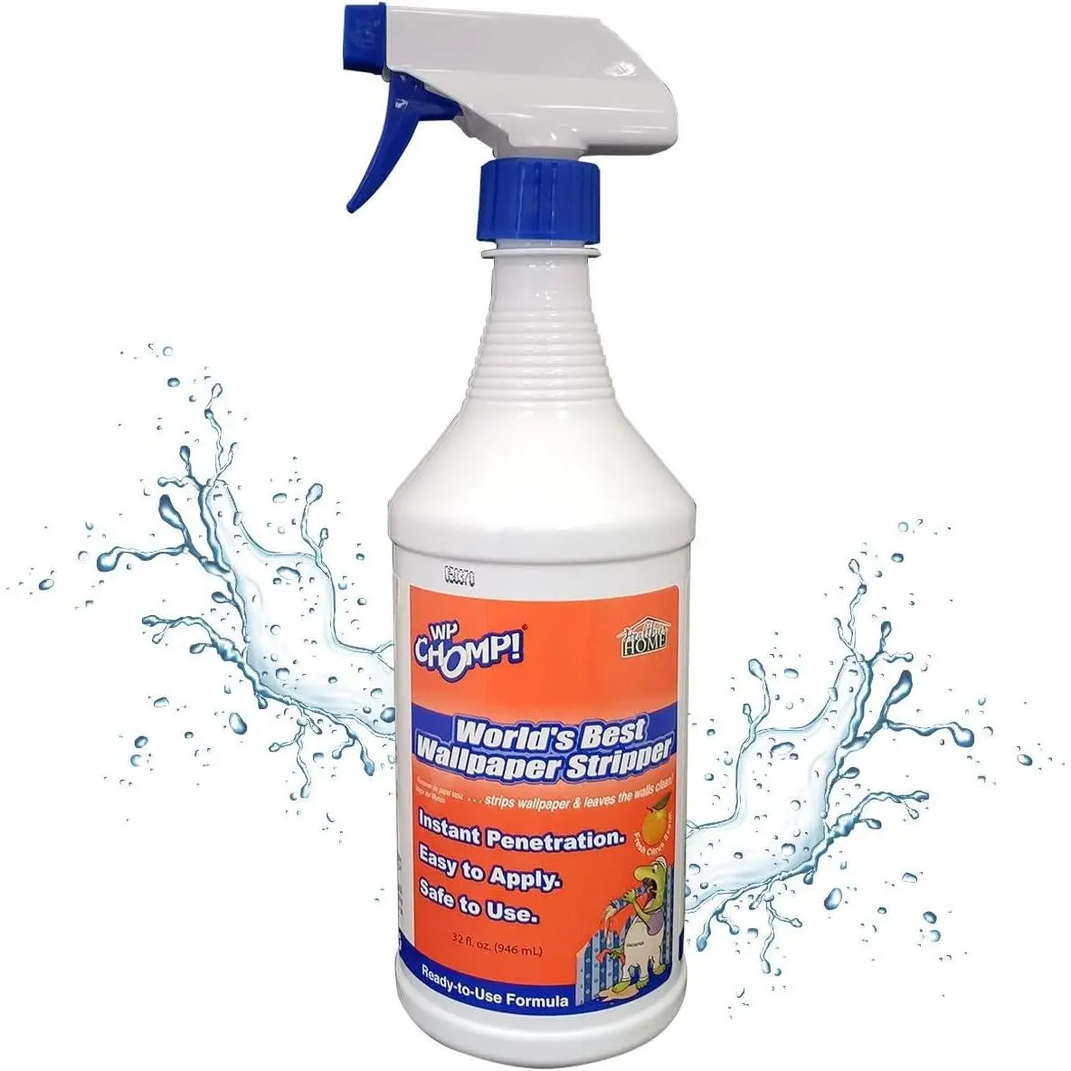 Wallpaper Stripper and Sticky Paste Remover Citrus Scent 32oz trigger