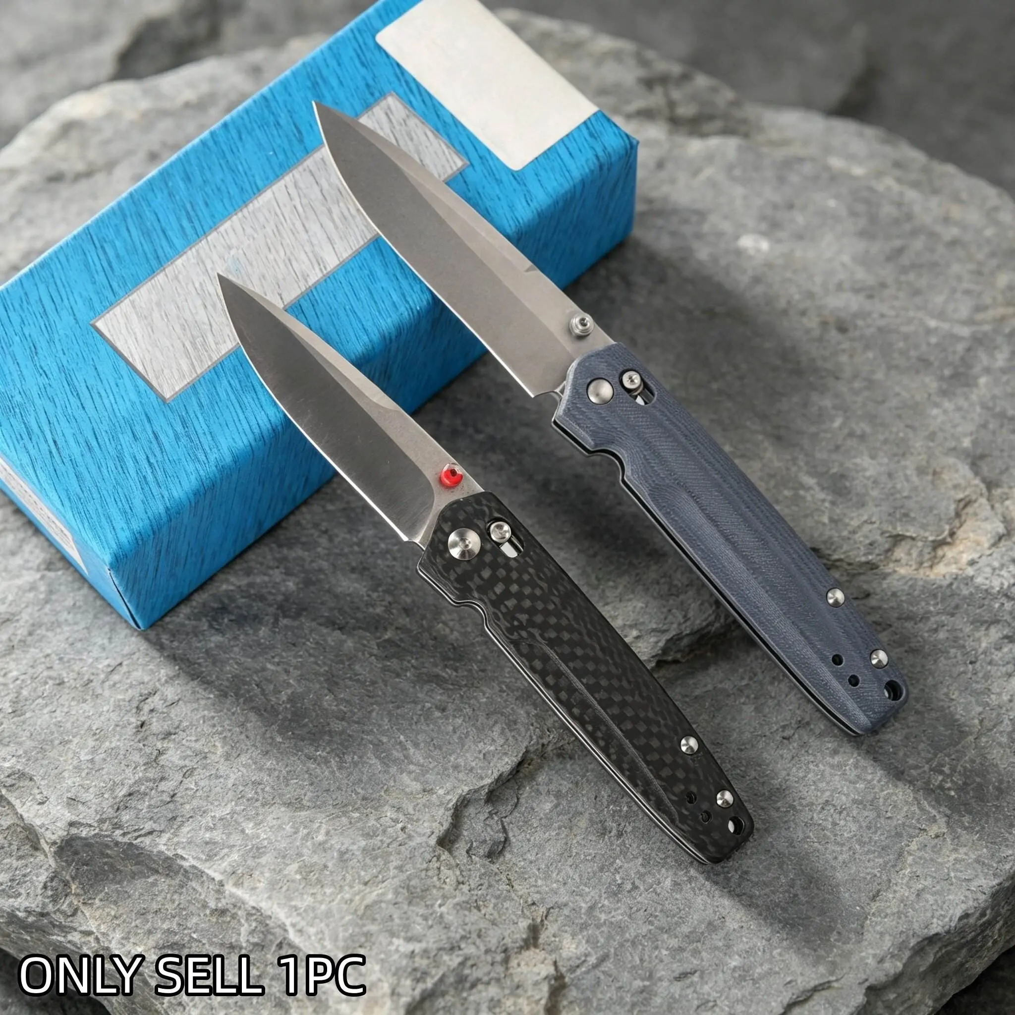1pc 485 Folding Knife, Portable Pocket Knife, Edc Tool, Fruit Knife, Kitchen Knife, Camping Fishing Essential, Men's Gift, Holiday Present