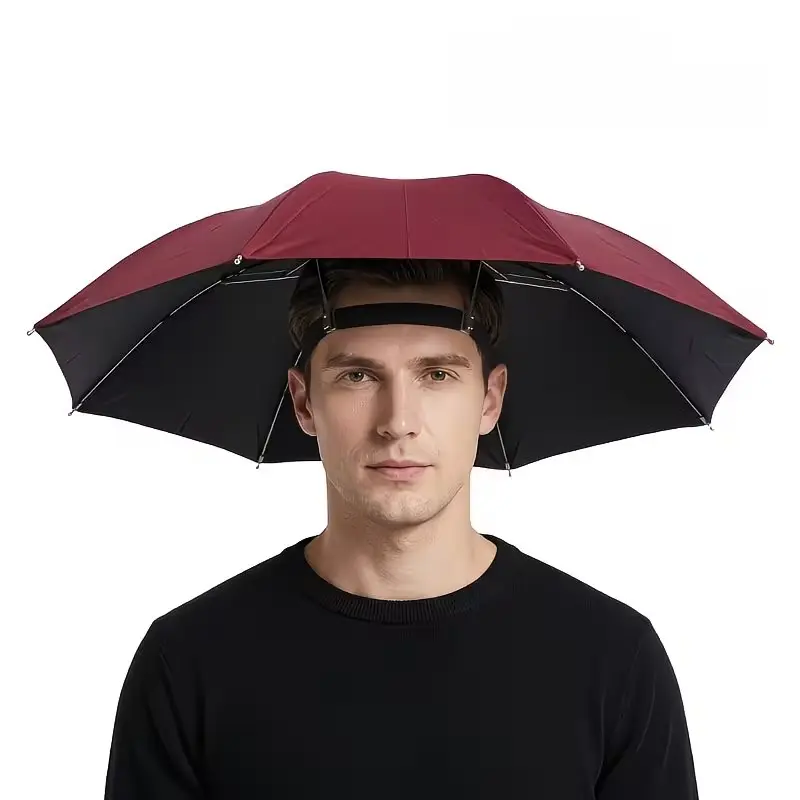 [Lightweight Foldable Hat] Outdoor Dual-Use Umbrella Hat, Headwear Design | Multi-Scene Use Selection - Fishing, Gardening, Hiking, Photography, Outdoor Work | Lightweight And Portable - Foldable Storage