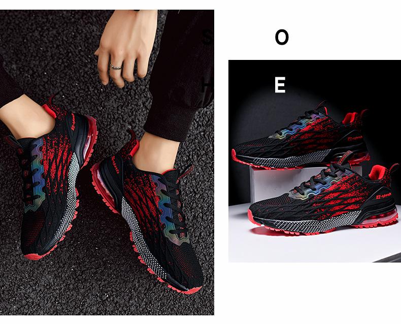 Mesler Men's Sporty Solid RoundToe Laces Trainers, Fashionable Lace UpFront Mesh Breathable Comfortable Sports Air Running Shoes Sporty Lightweight Breathable Running Shoes For Exercise & Daily Wear