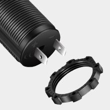 Cigarette Lighter Socket Car Marine Motorcycle ATV RV Lighter Socket Power Outlet Socket Recket Receptacle 12V Waterproof Plug by