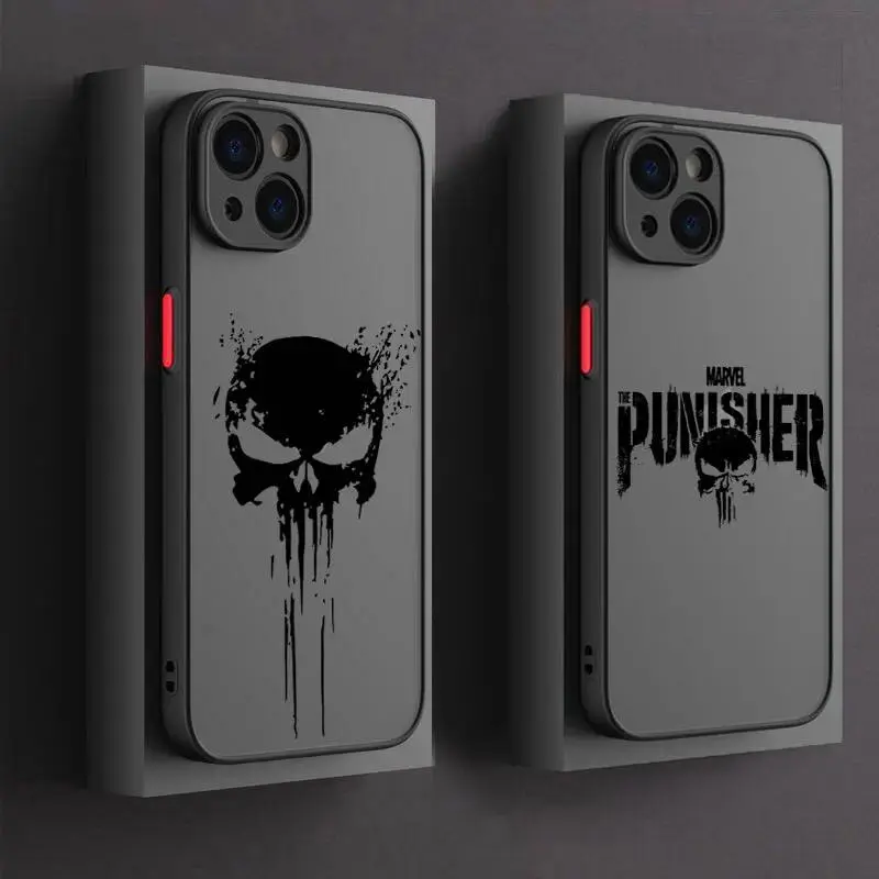 Classic Anti Hero Skull Logo Graphic Anti Scratch Mobile Cover For iPhone 17 16 15 14 13 12 11 Pro Max Air Samsung Galaxy S26 S25 S24 S23 S22 S21 Ultra Plus FE