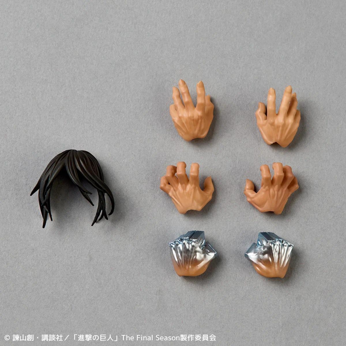 Original In Stock Revoltech AMAZING YAMAGUCHI Eren Jaeger Anime Action Figures Model Collection Toy