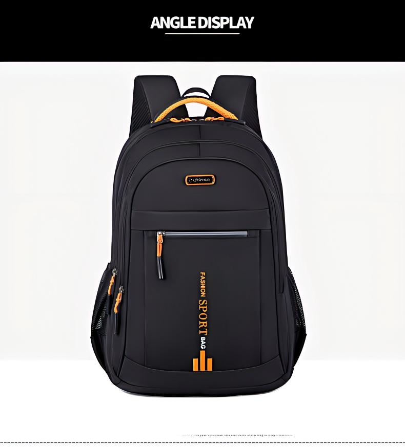 Multifunctional backpack, men's large-capacity business laptop backpack, travel bag, trendy student schoolbag, commuter bag