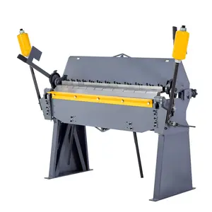 【DealsForYouDays】VEVOR Box and Pan Brake, 48 in Sheet Metal Bending Brake, 12-Gauge Mild Steel Capacity, 0-135 Degree Adjustable, Metal Bender Machine with 8 Fingers, Heavy-Duty Aluminum Folder for Precise Bending