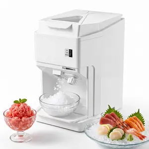 🎉 300LBS/HR Commercial Ice Shaver Machine – Make Snow Cones in Seconds! 🧊✨ 500RPM Snow Cone Maker with Stainless Steel Blades & Adjustable Ice Texture, Perfect for Parties, Home & Snack Bars