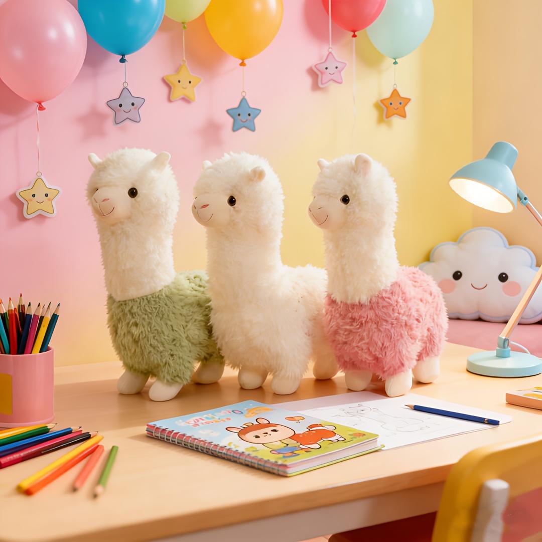 Adorable Alpaca Plush – Super Soft Stuffed Toy