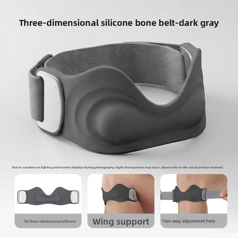 Secure-Fit Patella Knee Band with Adjustable Silicone Strap, Stabilizes Kneecap and Relieves Pain During Workouts and Activities, Patella Brace