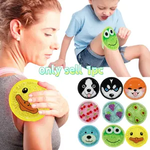Cartoon Pattern Heat/cool Gel Bag, Reusable Physical Cooling Ice Pack, Alcohol-Free, Dual-Use, Home & Outdoor Use, Skin Soothing