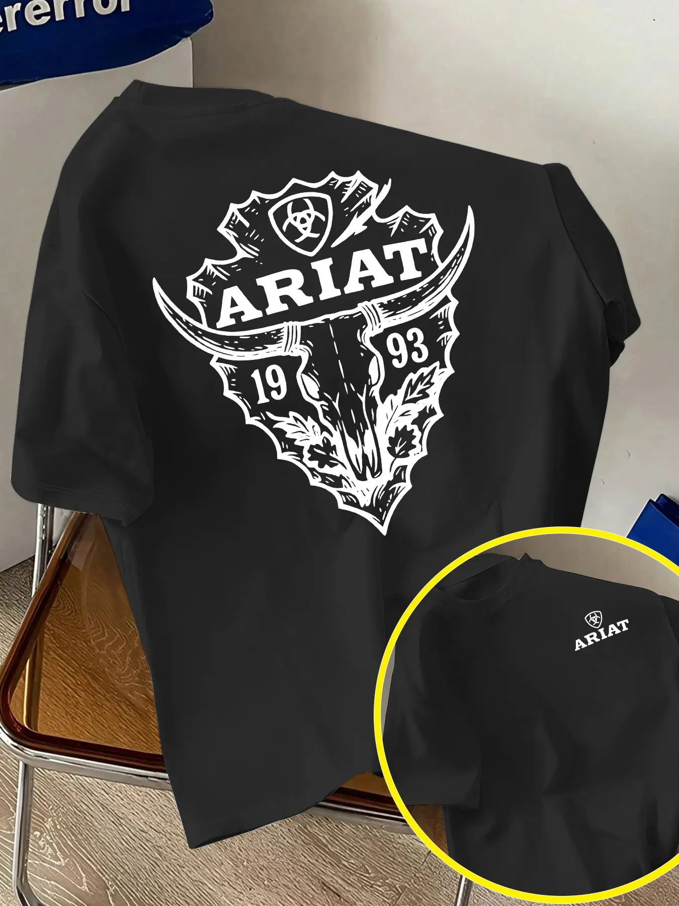 Men's Casual Short Sleeve T-Shirt, Tops, Geometric Pattern, Fitted Style, Comfortable Fit, Versatile Clothing, Perfect for Everyday Wear