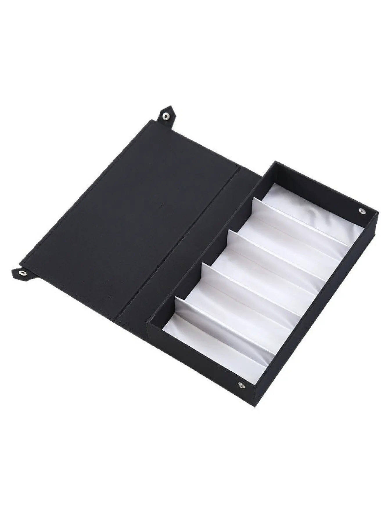 Multi-Compartment Eyewear Display Box, Elegant Plain Design, All Seasons Use, Sun Glasses Storage Case, Essential Prop Organizer