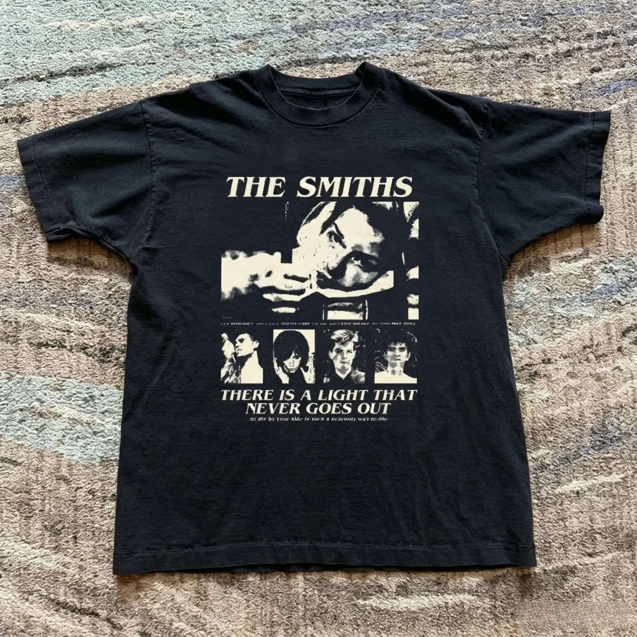 The Smiths Band Baby Tee For Women Vintage Rock Band Graphic Print Short Sleeve Slim Fit Crop Top Casual Streetwear Y2K Fashion Summer Daily Wear