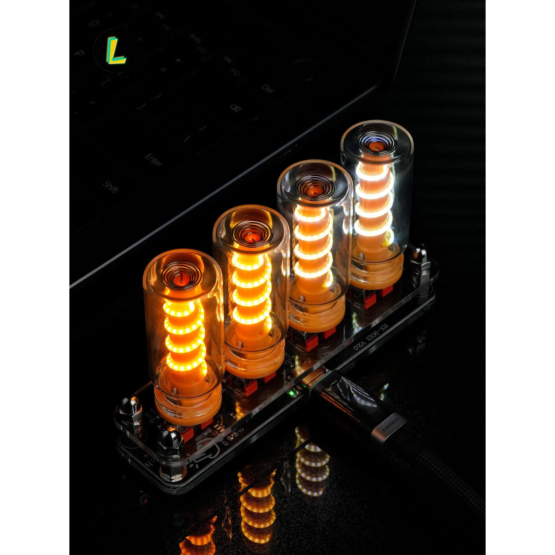 Transparent Matte Touch Dimming USB Spiral Night Light plug Bedside Sleeping Light LED Atmosphere RX9003