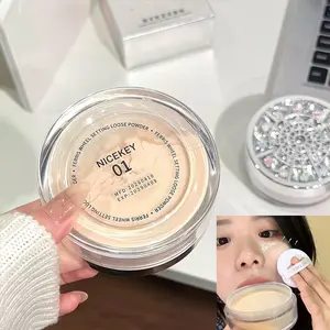 NICEKEY  Ferris Wheel Makeup Setting Powder – Soft Focus Oil-Control Loose Powder, Pore Blurring, Long-Lasting Matte Finish, Flawless Face Powder