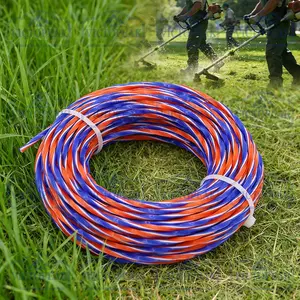 Grass Rope (3.0mm X 15m), Braided Hemp, Three Colors, 1 Roll & 2 Rolls, Hanging Tags Included, Durable Outdoor Use