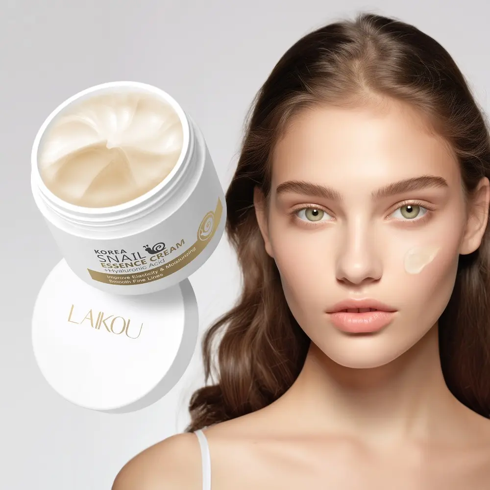 Snail Essence Cream 50g, Moisturizing Hydrating Nourishing Face Cream, Intensive Skin Care, Deeply Penetrates, Long-Lasting Effects