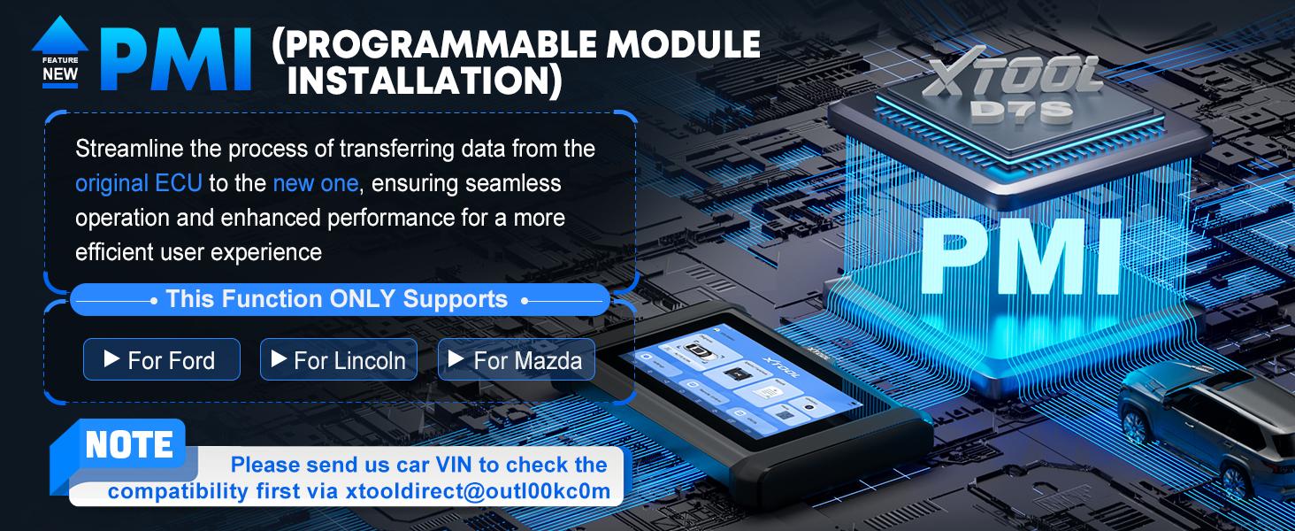 XTOOL D7S Bidirectional Scan Tool, 2025 OBD2 Scanner Diagnostic Tool with FCA AutoAuth, All System Car Scanner, 39+ Resets, ECU Coding, PMI, Upgrade of D7 XTOOL D7S Bidirectional Scan Tool, 2025 OBD2 Scanner Diagnostic Tool with FCA AutoAuth, All System Car Scanner, 39+ Resets, ECU Coding, PMI, Upgrade of D7