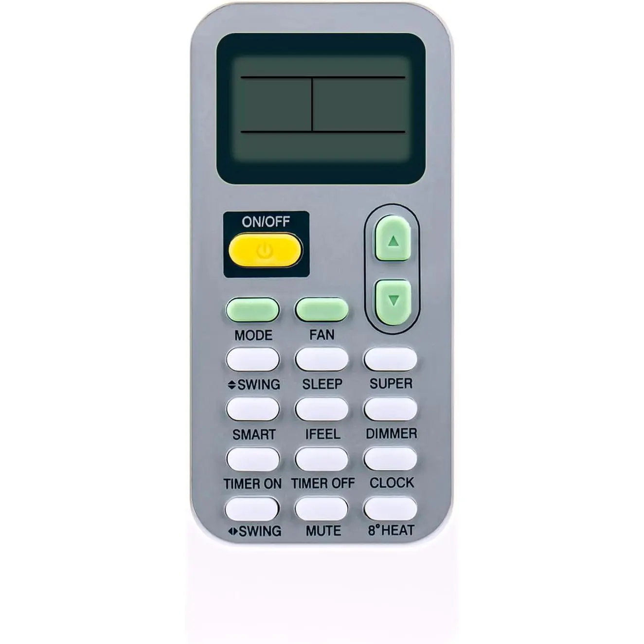 DG11J1-72 Replace AC Unit Remote Compatible with Hisense Air Con A/C | Portable Air Conditioner, Displays in Fahrenheit/Celsius