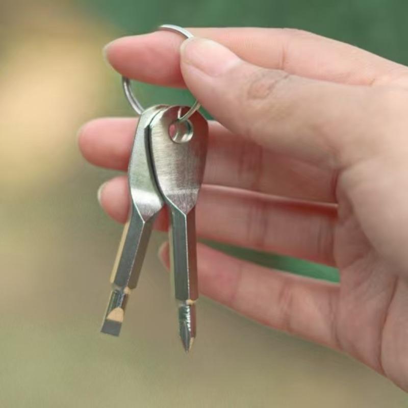 Magnetic Screwdriver Set, 12pcs/set Professional Screwdriver Set, Including 5 Cross & 5 Slot Head & 2 Key Screwdrivers, Multifunctional Hand Tool for Home & Office