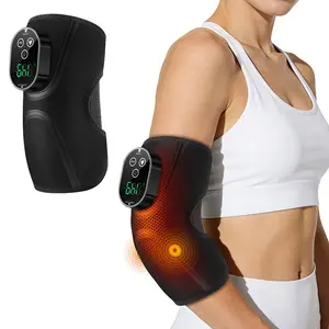 Wireless Heat Therapy Elbow Brace, 3000mah Battery, 5 Heat Levels, 3 Vibration Modes, 3 Timer Settings, Joint Pain Relief, Muscle Relaxation