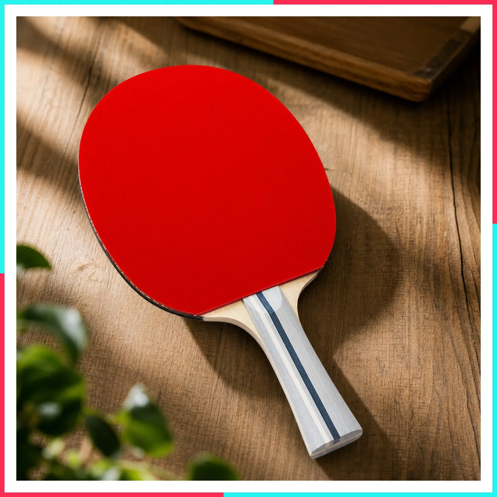 Expert 3.0 Table Tennis Racket & Case | ITTF Approved High-Performance Ping Pong Racket for Beginners | Maximum Spin & Control