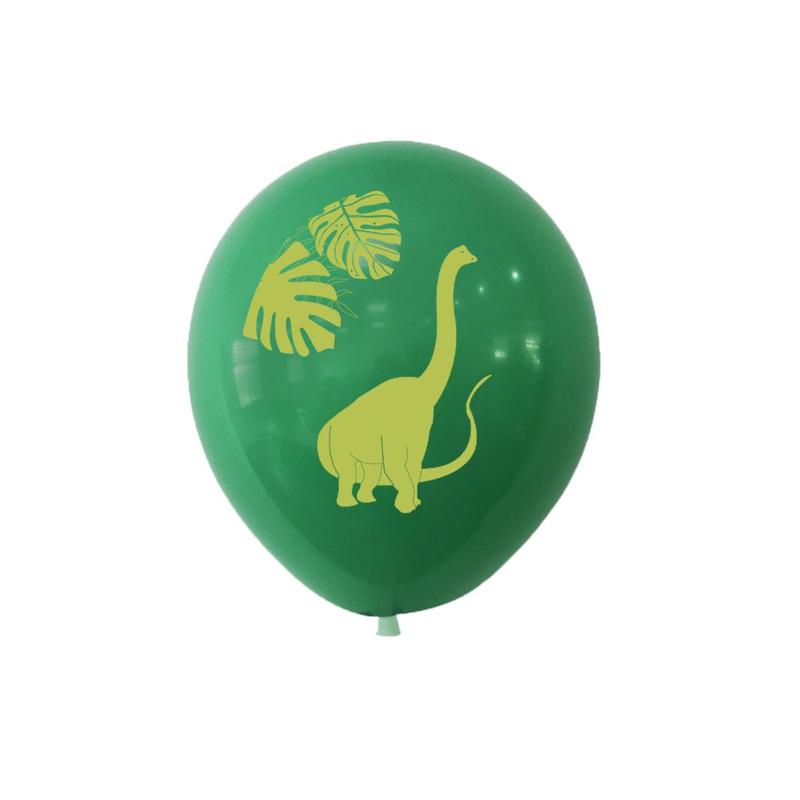 Dinosaur Theme Latex Balloons, 12 Inch and Dinosaur Pattern, Party Decorations, Birthday Parties, Anniversary Celebrations, Balloon Party Supplies