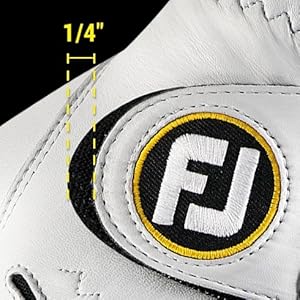 Vista X FootJoy Men's WeatherSof 2-Pack Golf Glove Enhanced Durability Breathable Mesh Optimum Performance White FiberSof MicroTac Soft PowerNet Mesh Secure Closure