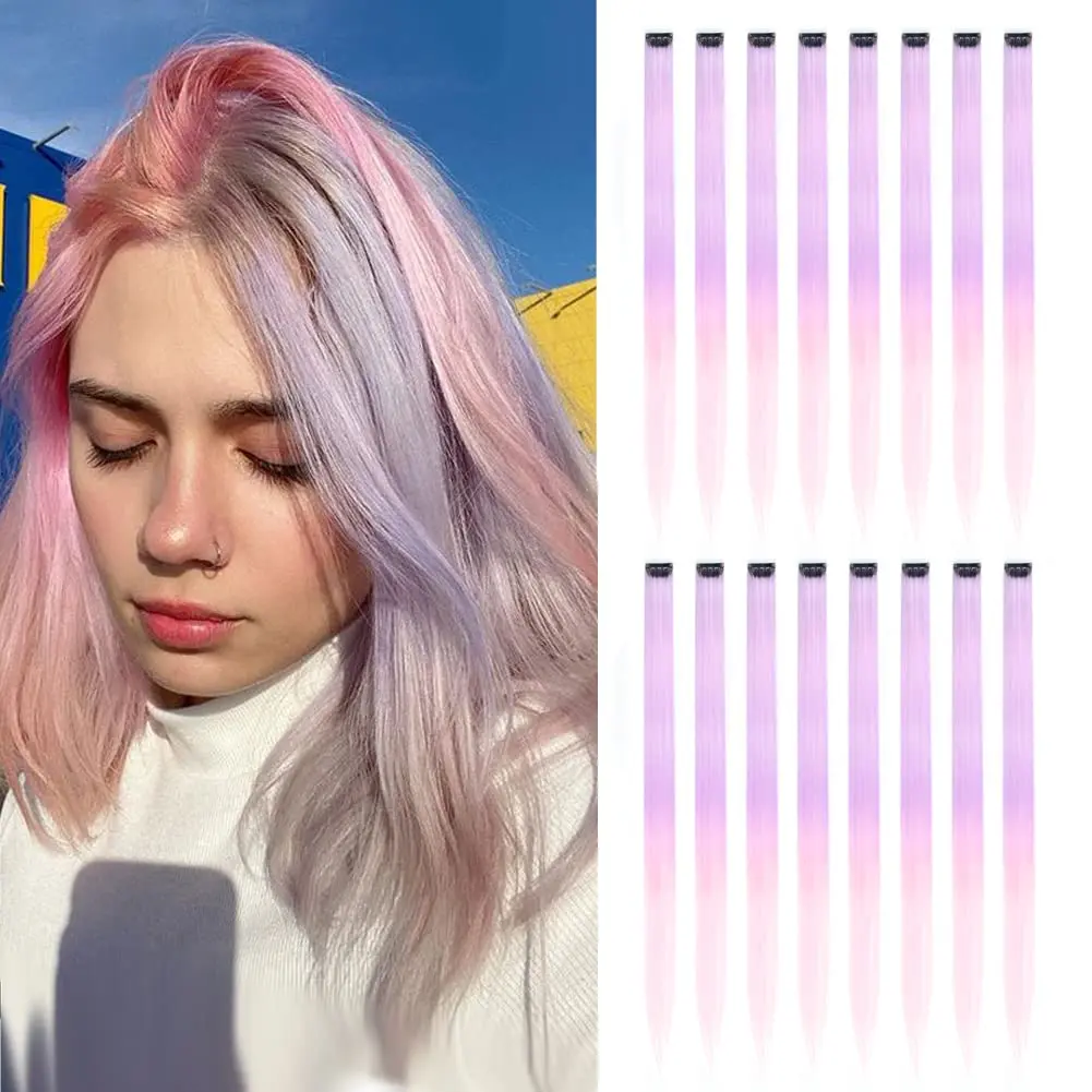Ombre Purple Pink-16pcs