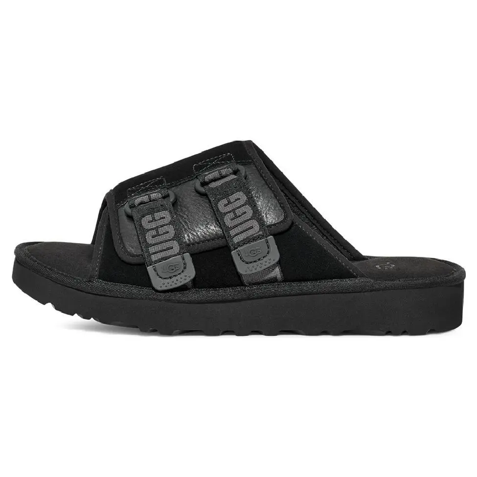 UGG Goldencoast Strap Slide Black 1142730-BLK