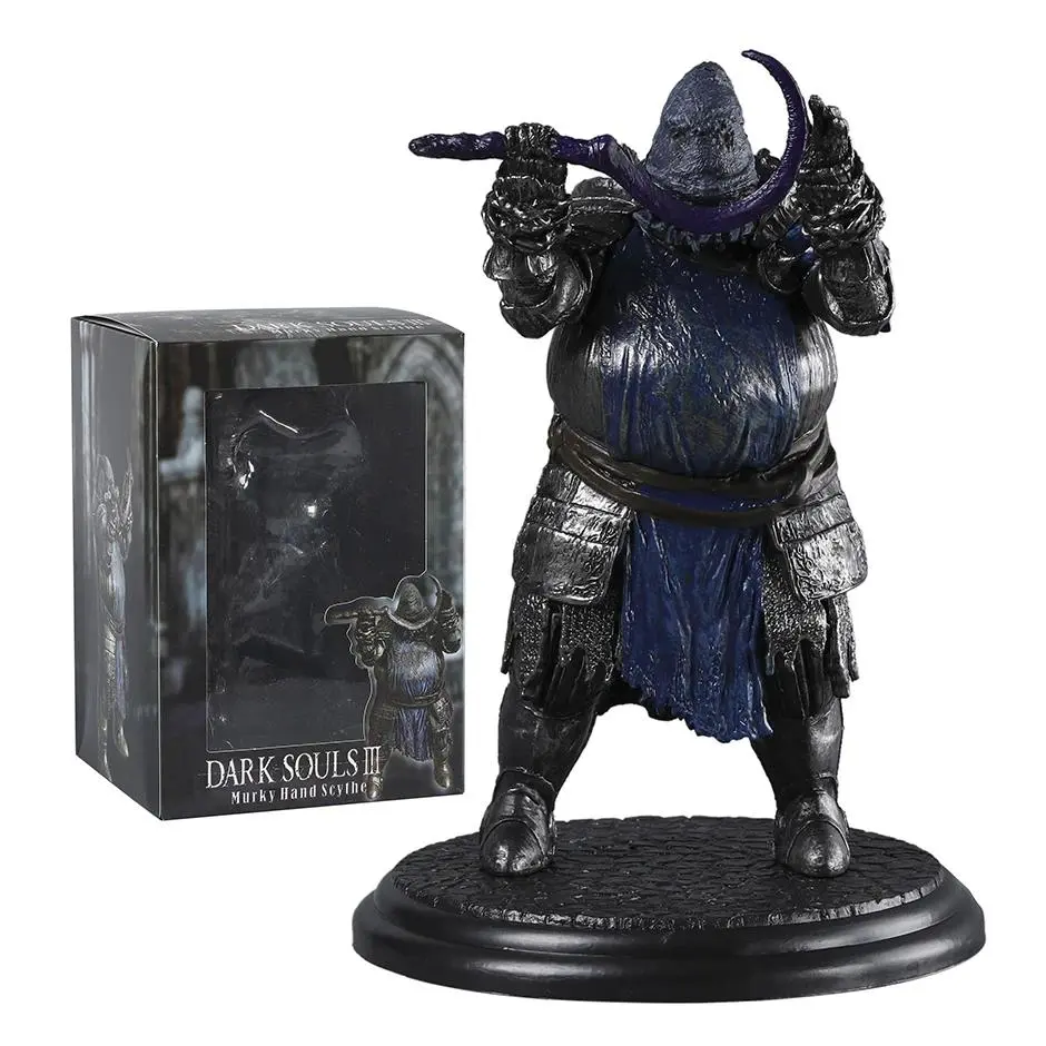 Dark Souls 3 Murky Hand Scythe PVC Figurine - Collectible Model Toy for Classic & Novelty Toy Enthusiasts, murkyhandscythenobox